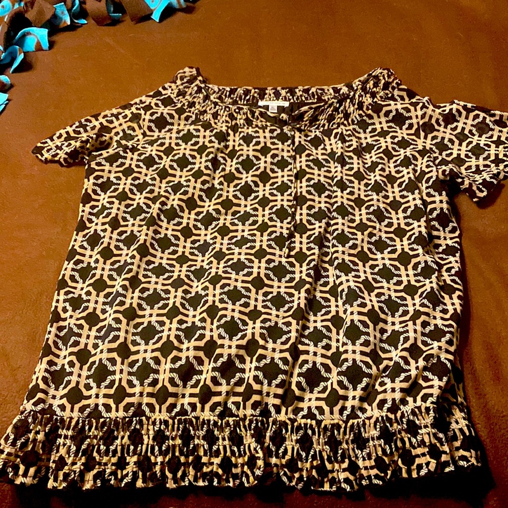 Short sleeve blouse